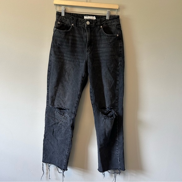 Garage Denim Jeans Black Pants Size 27 - Picture 1 of 8